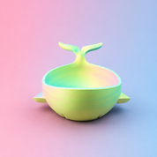 Pastel Dream - Color Changing Whale Bowl