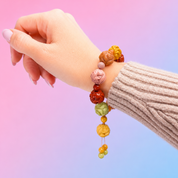 Alashan Agate 9 Tail Fox Bracelet - Transformation