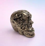 Large Peruvian Pyrite Ancient Style Skull - Manifestation