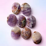 Banded Amethyst Palmstone - Insight