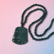 Jadeite Jade Beaded Necklace - Harmony