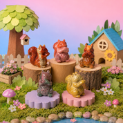 Rare Alashan Agate Mini Squirrel - Resourcefulness