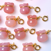 Yanyuan Agate Money Bag Charm - Wealth