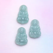 Jadeite Jade Buddha Coin - Prosperity