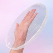 XL Selenite Charging Plates - Cleansing