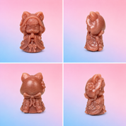 Rare Alashan Agate Full Size Fox Princess - Grace