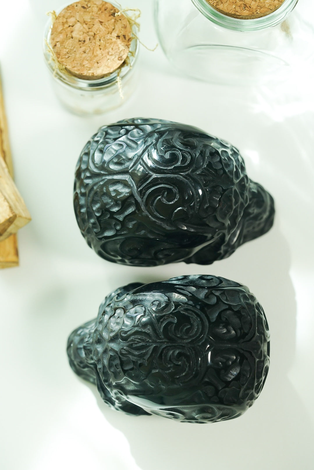 Obsidian Sugar Skull