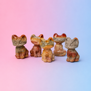 Rare Alashan Agate Mini Cats - Youth