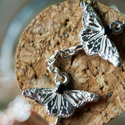 Black Tourmaline Butterfly Flutter Necklace