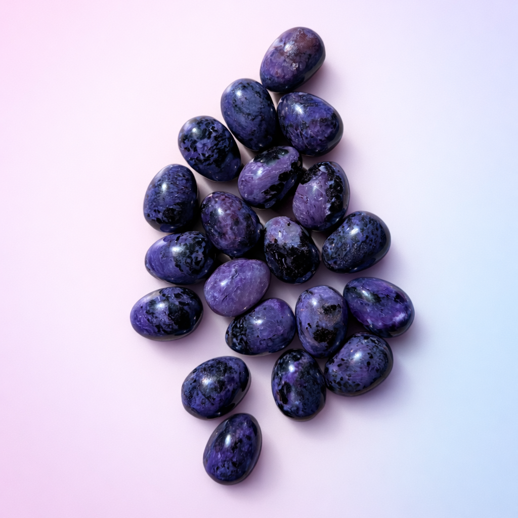 Charoite Egg - Transformation