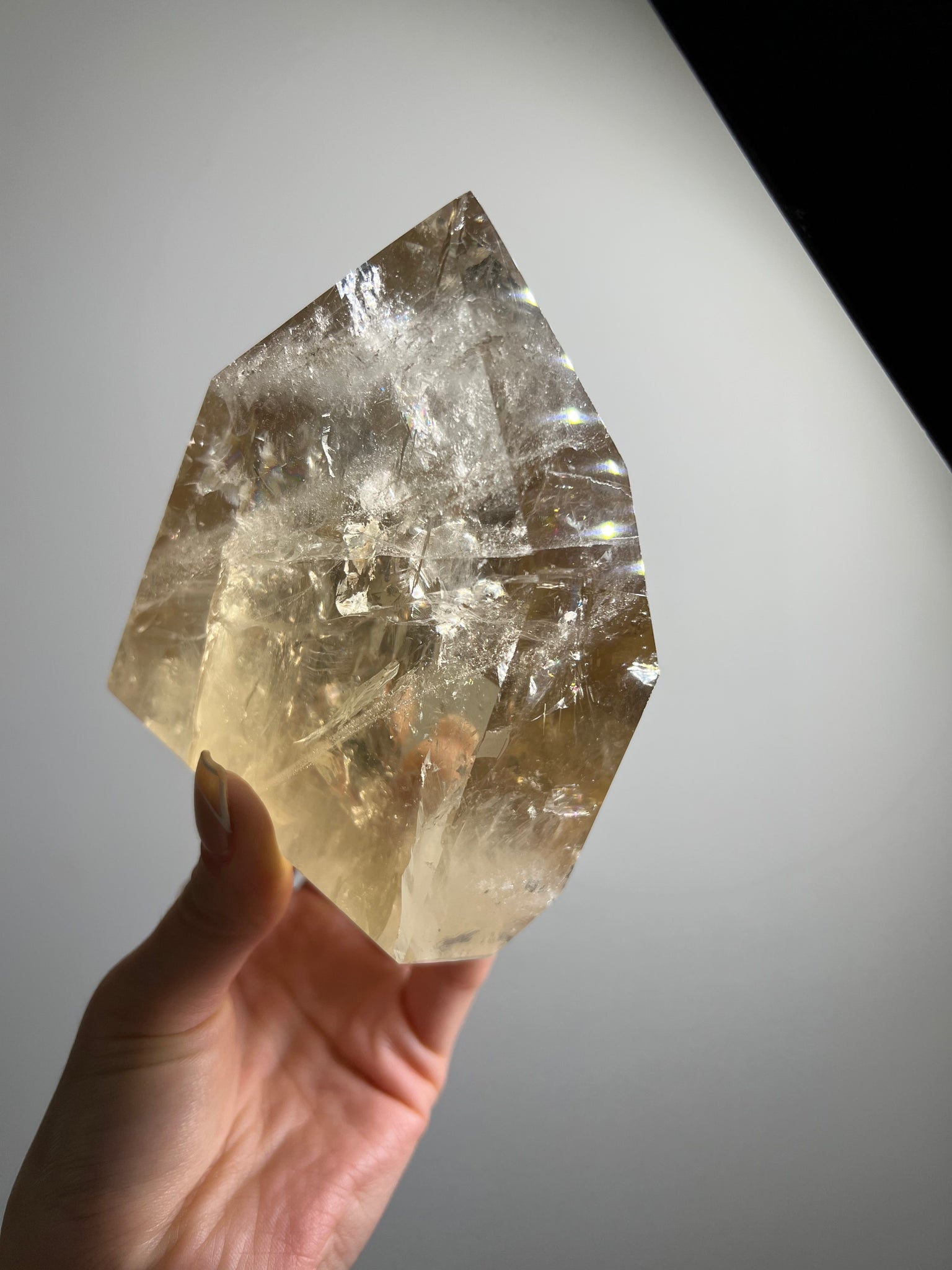 Natural Citrine Tower