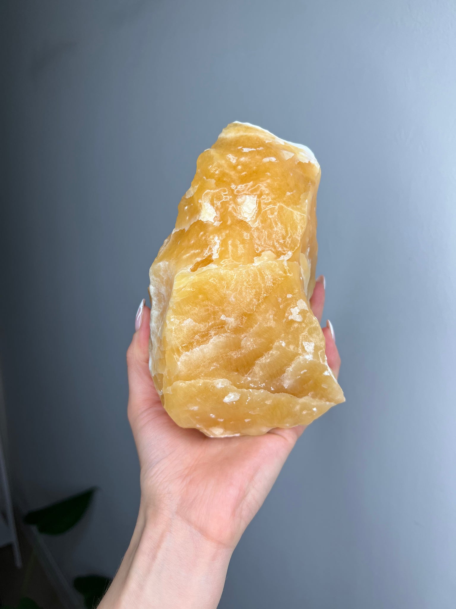 Orange Calcite Chunk