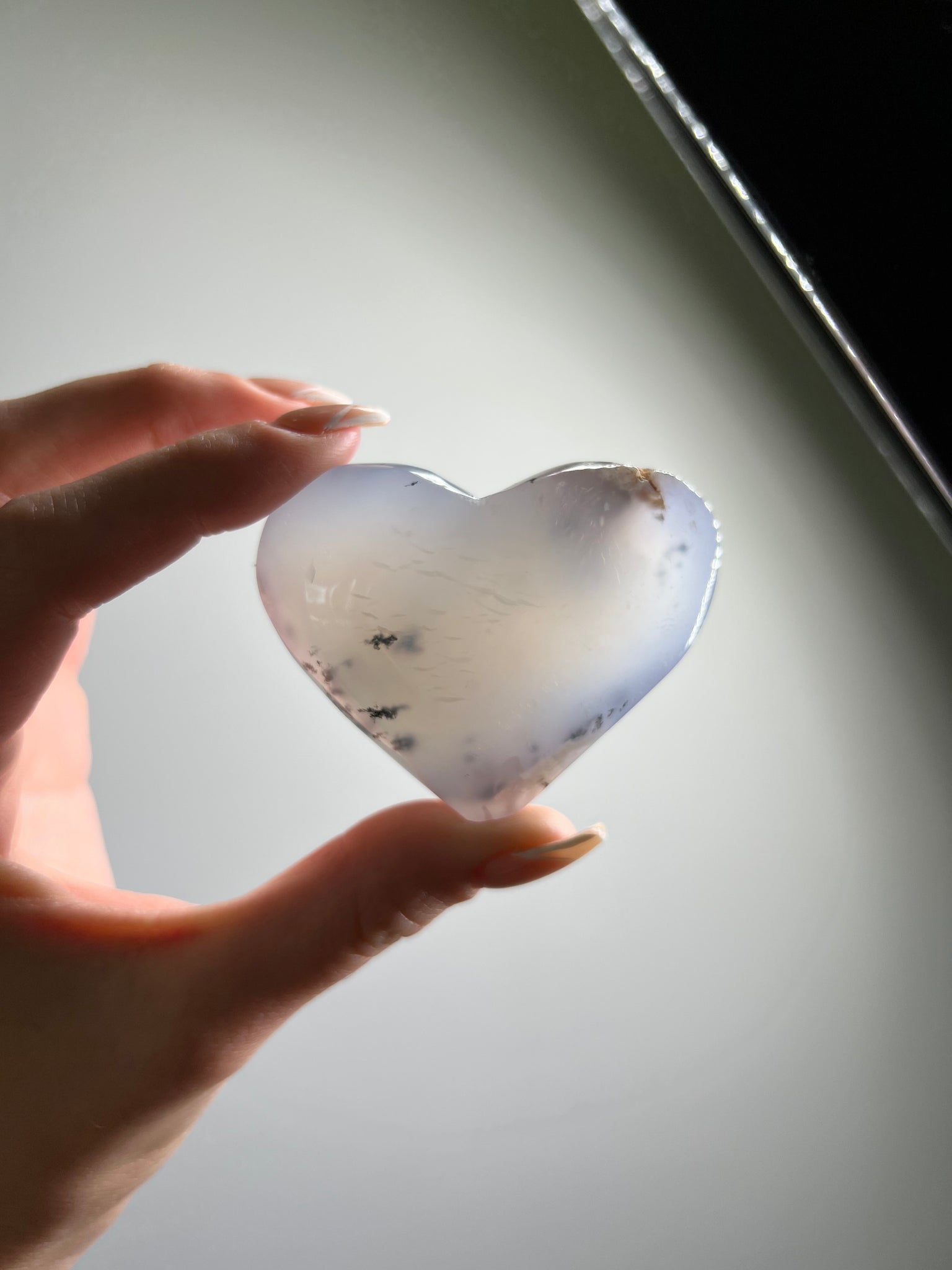 Scenic Agate Heart