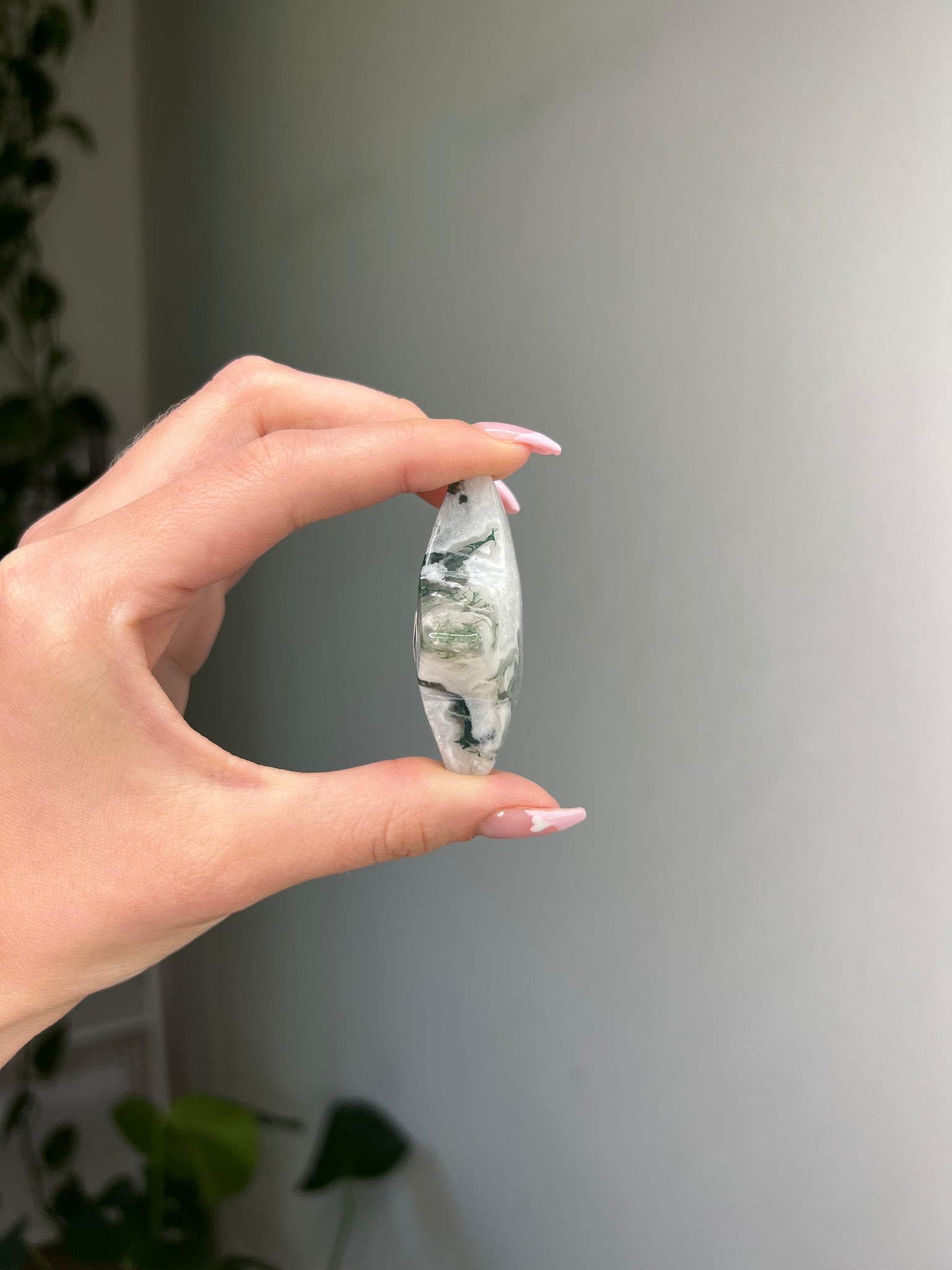 Moss Agate Star