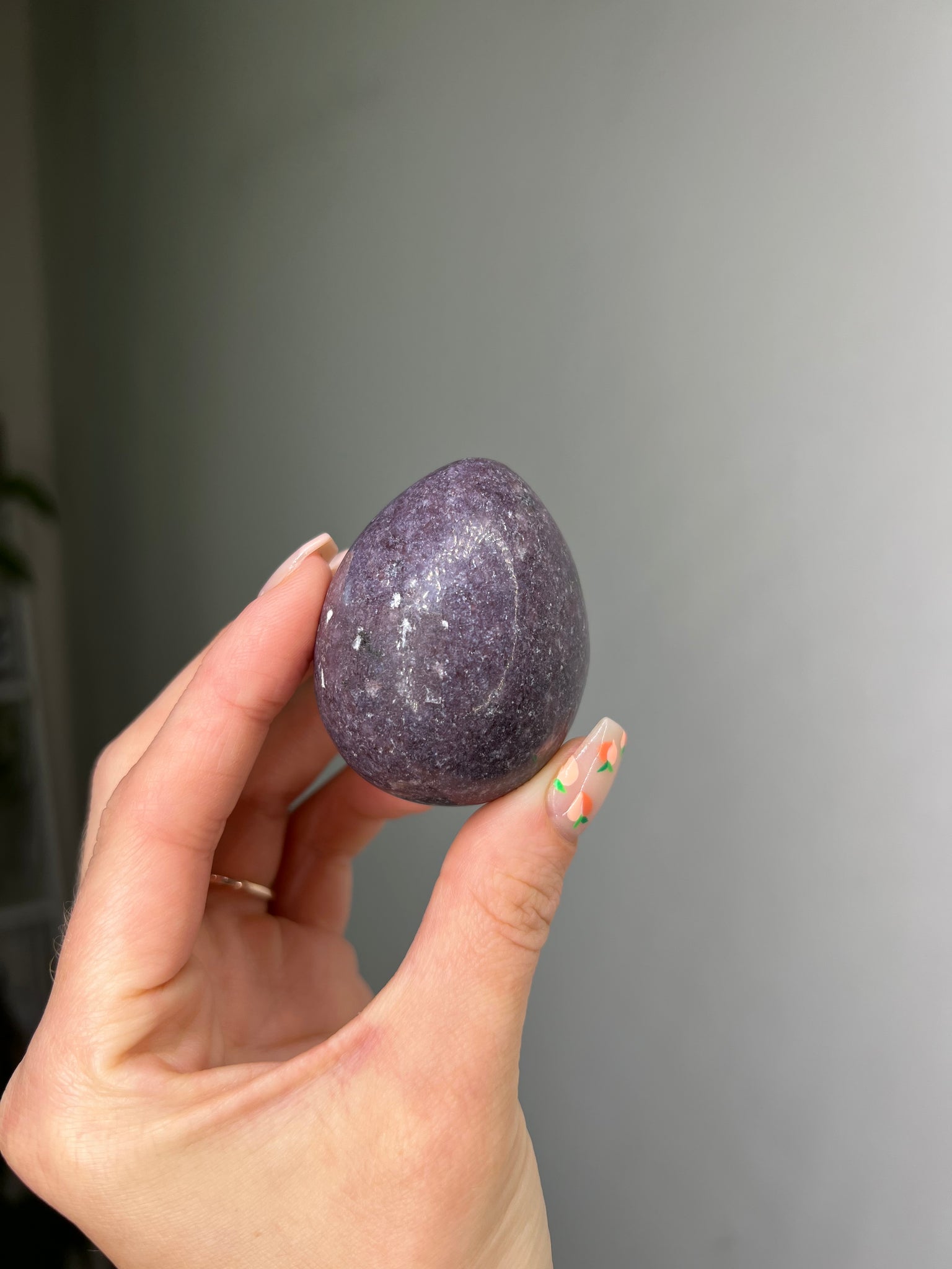 Lepidolite Egg