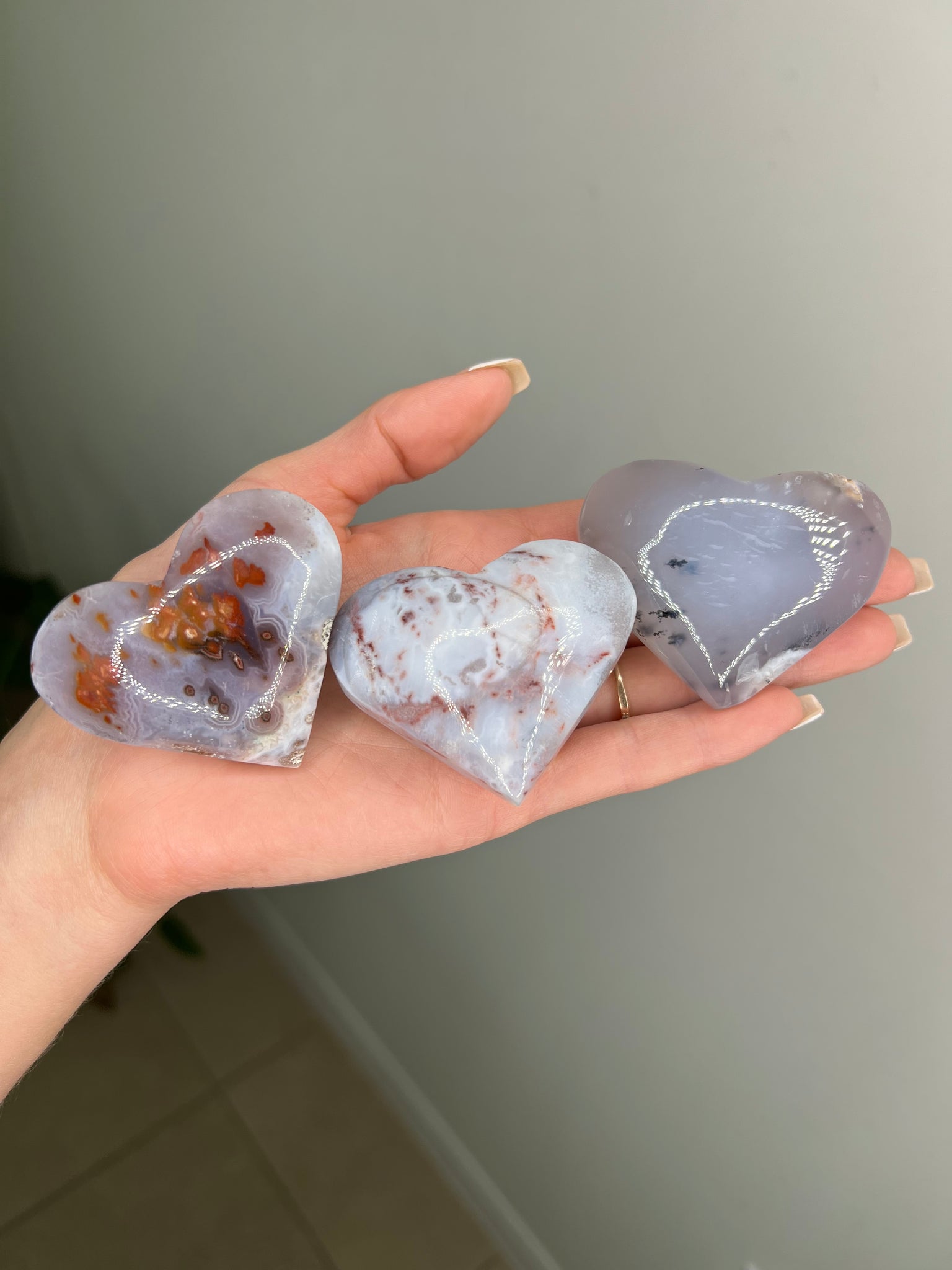 Scenic Agate Heart