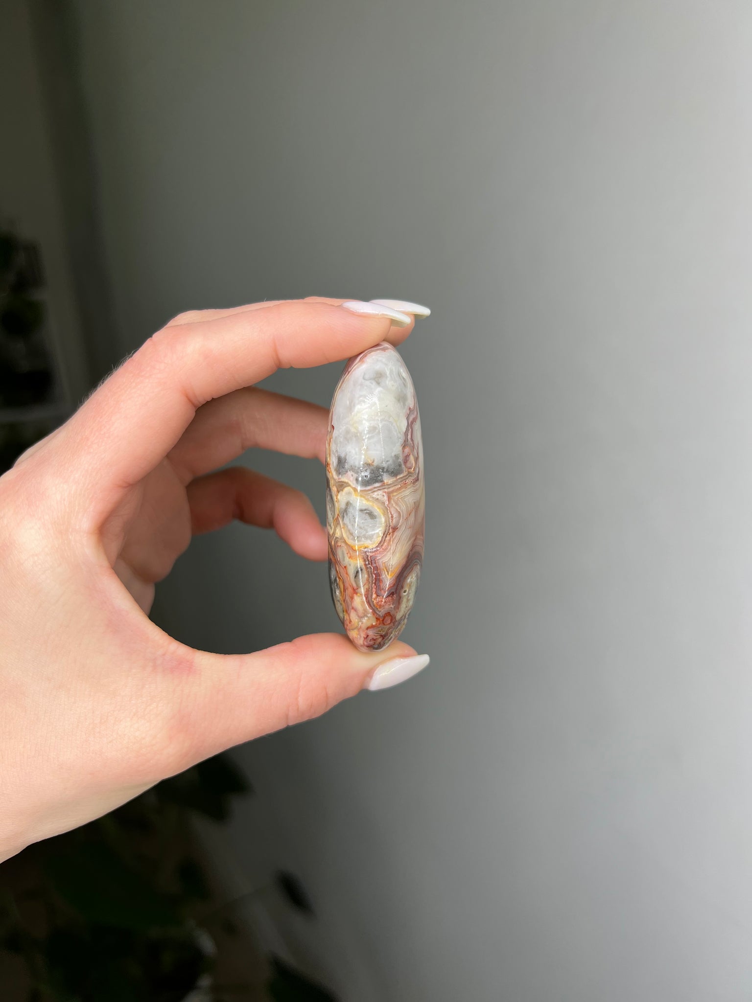 Crazy Laced Agate Palmstone