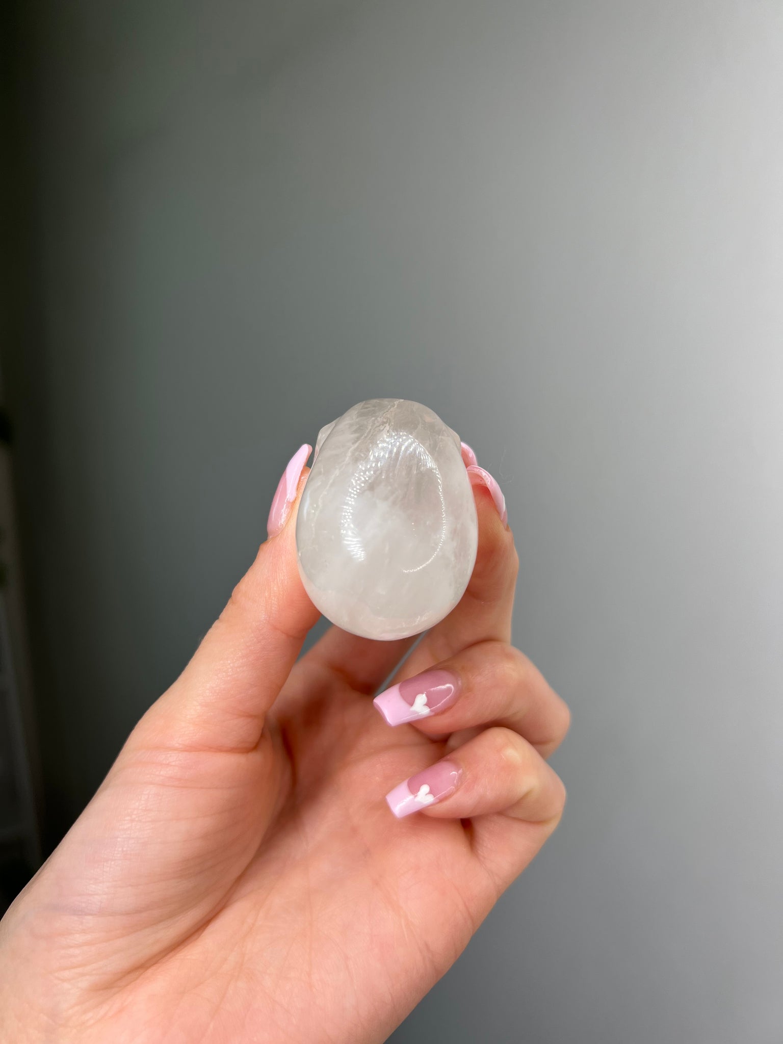 Clear Quartz Skull