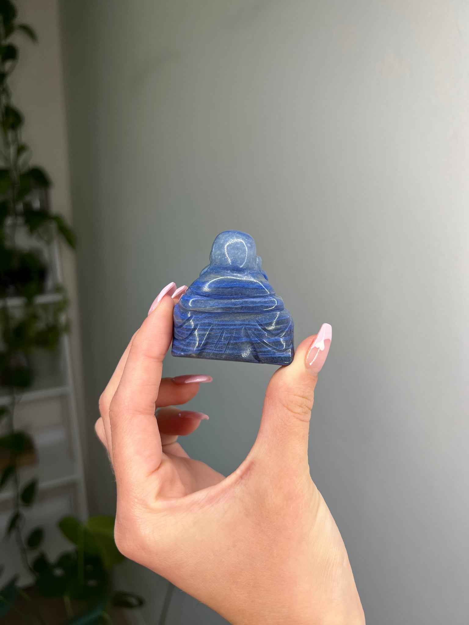 Blue Aventurine Buddha