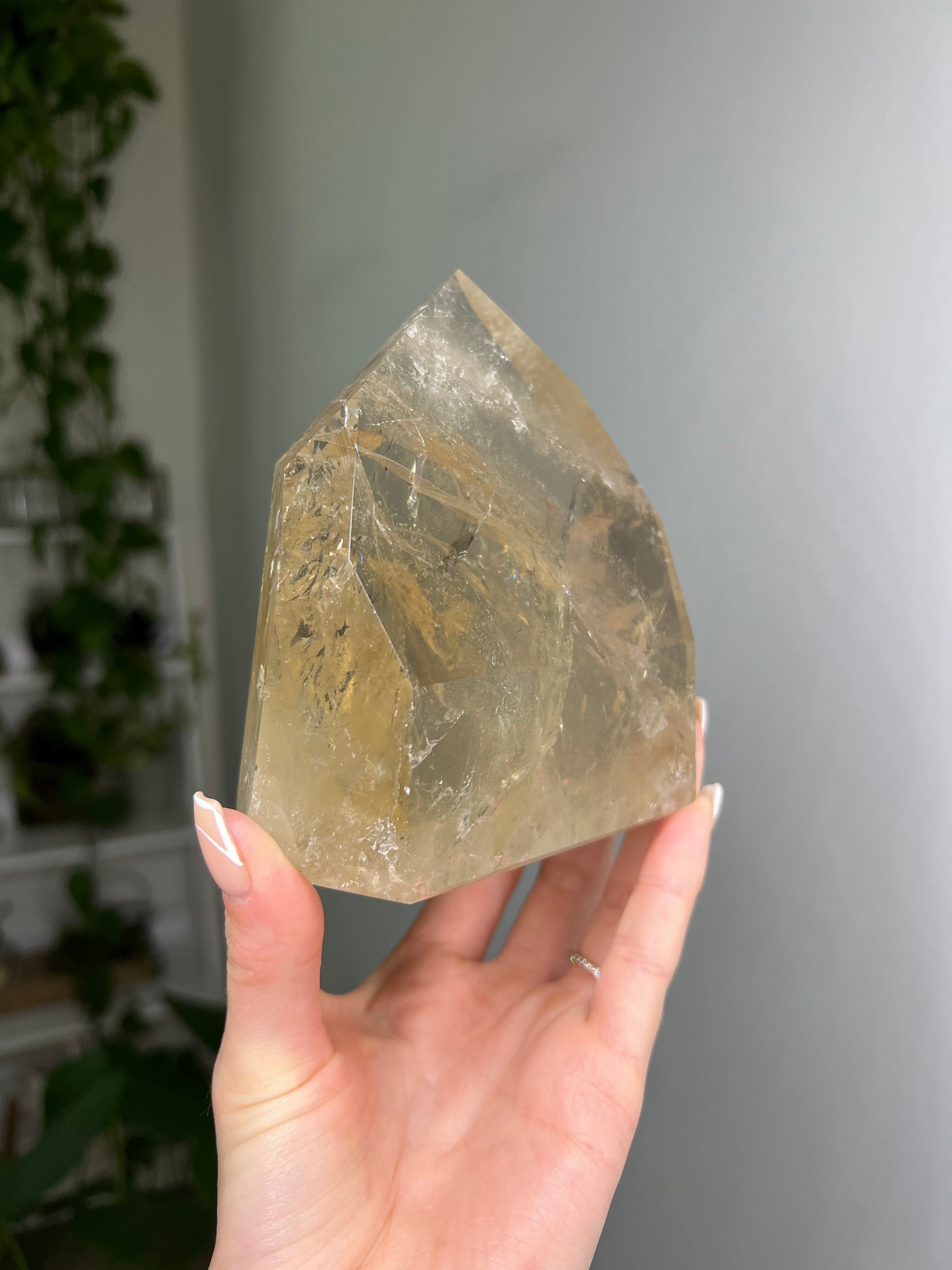 Natural Citrine Tower