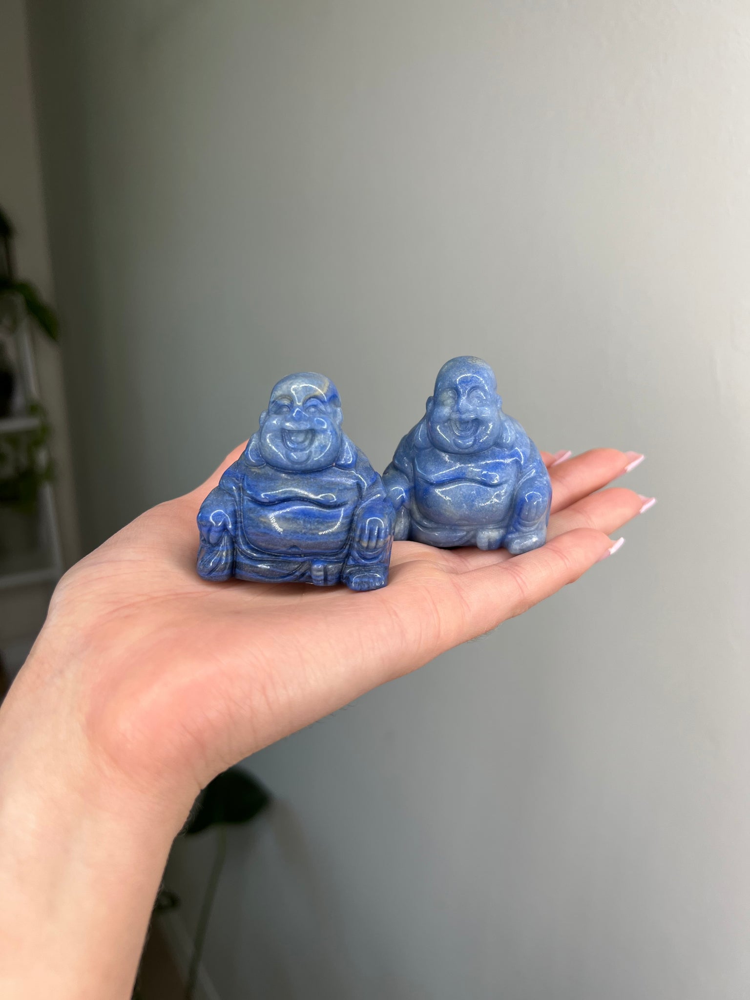 Blue Aventurine Buddha
