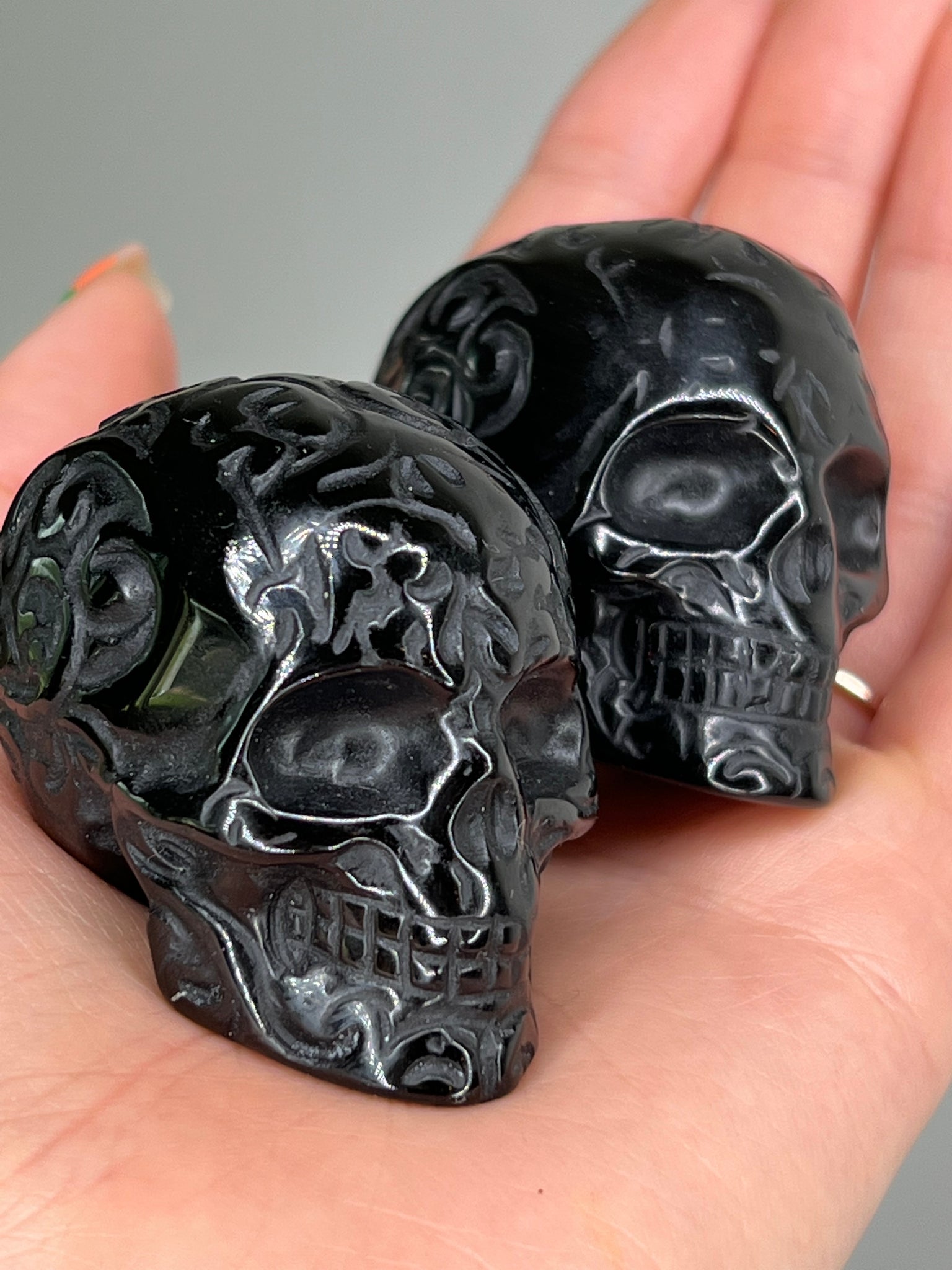 Obsidian Sugar Skull