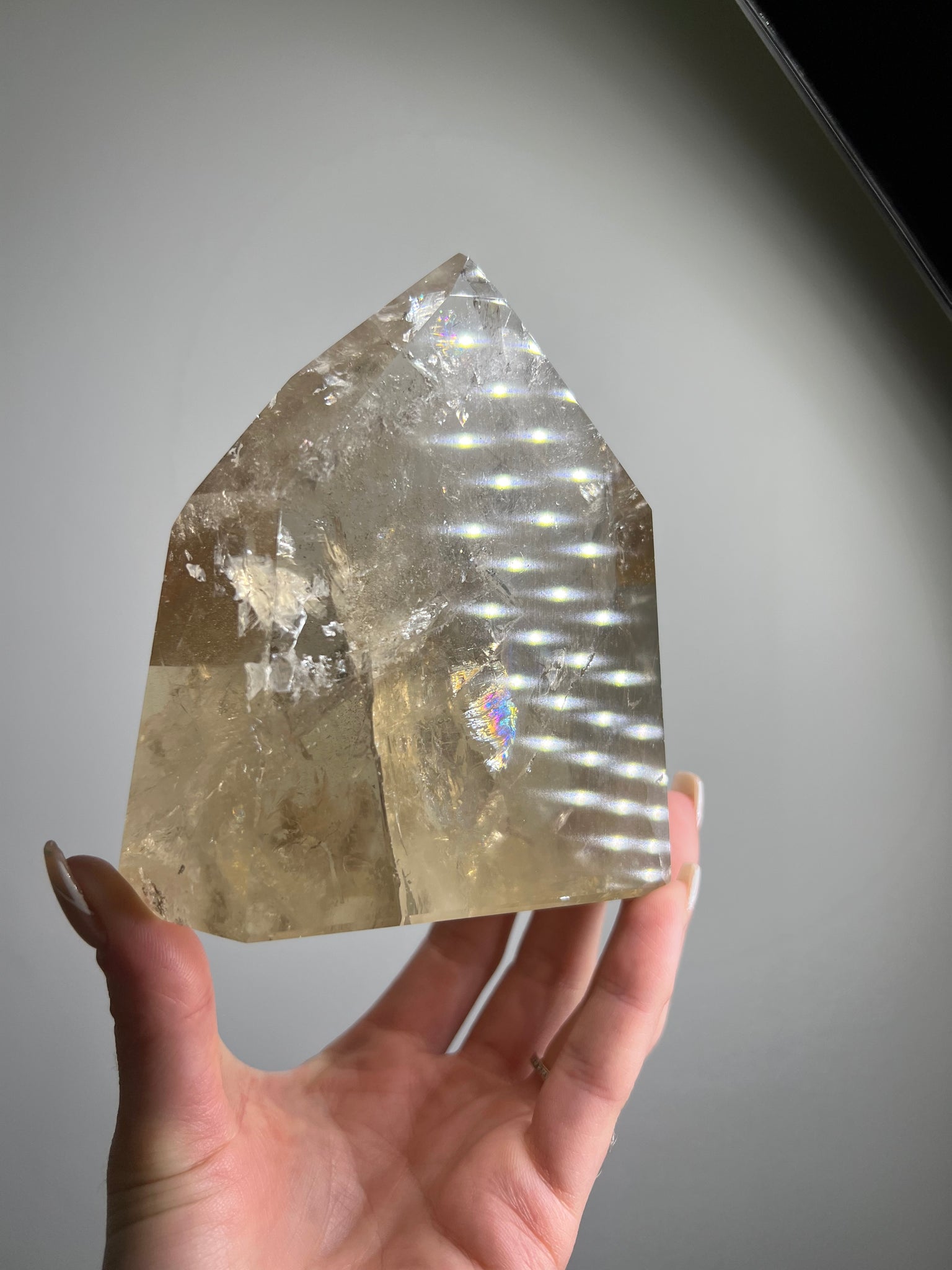 Natural Citrine Tower