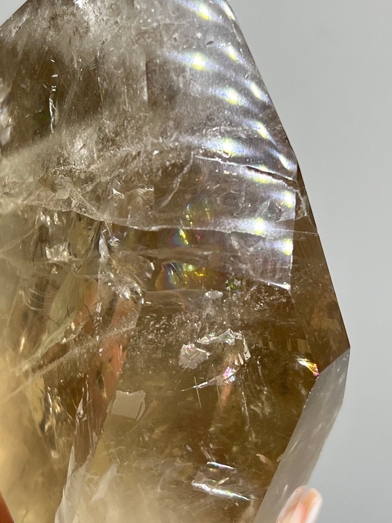 Natural Citrine Tower