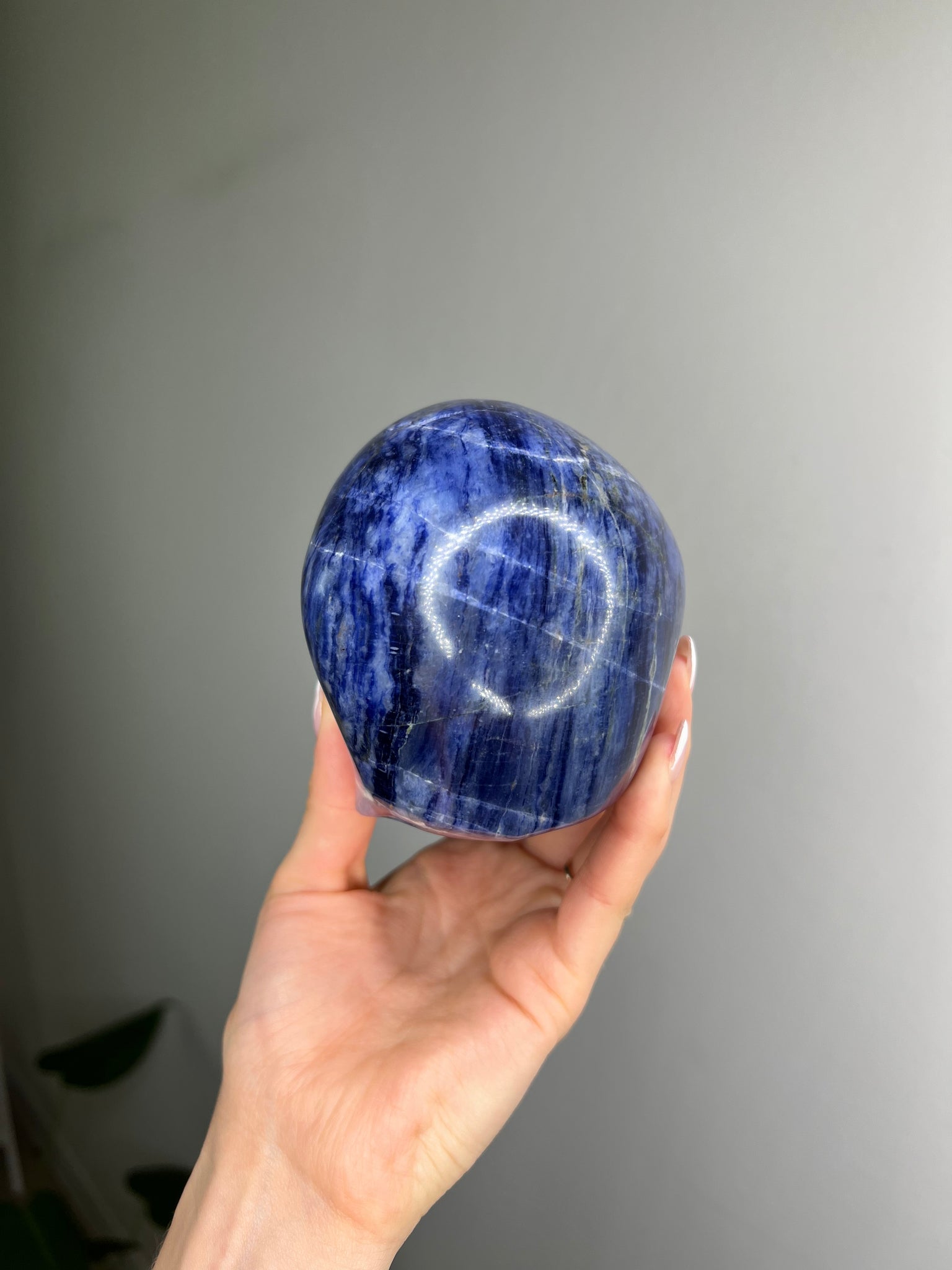 Sodalite Skull