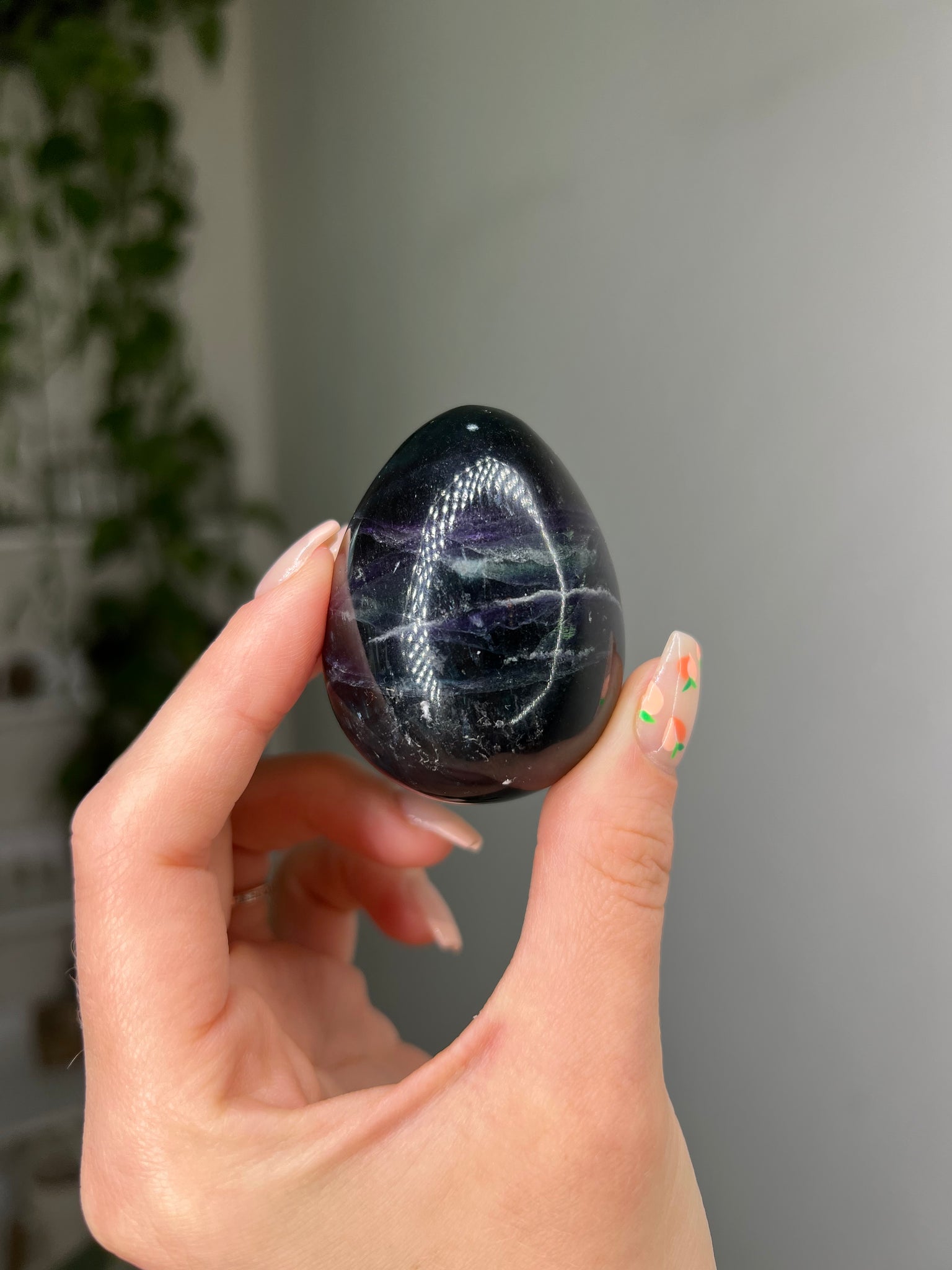 Fluorite Egg
