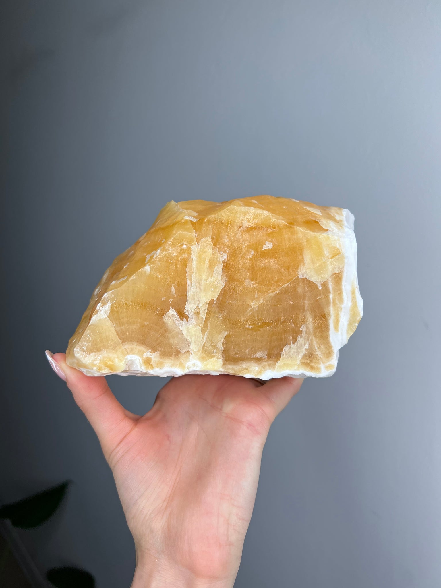 Orange Calcite Chunk