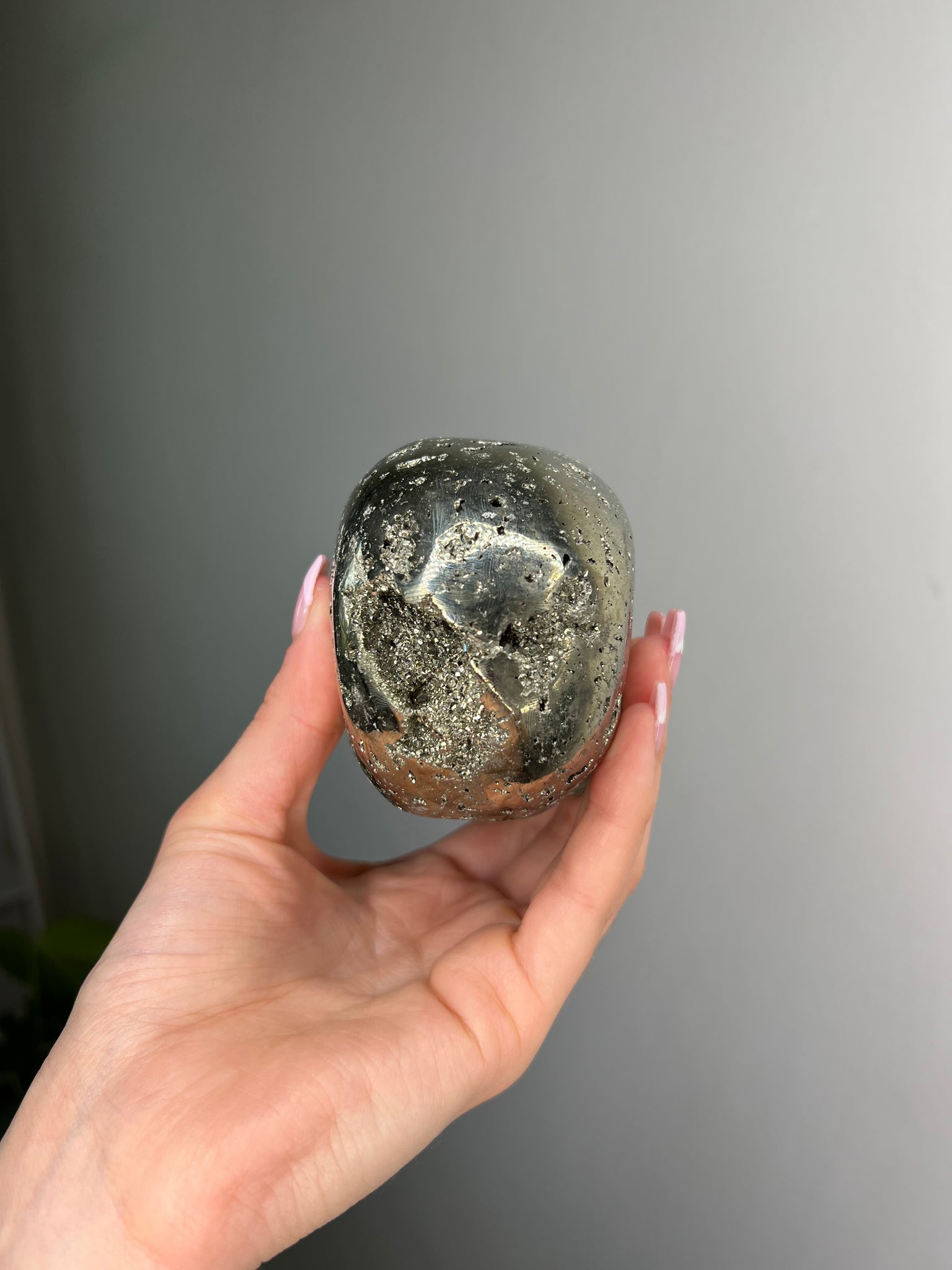 Pyrite Skull
