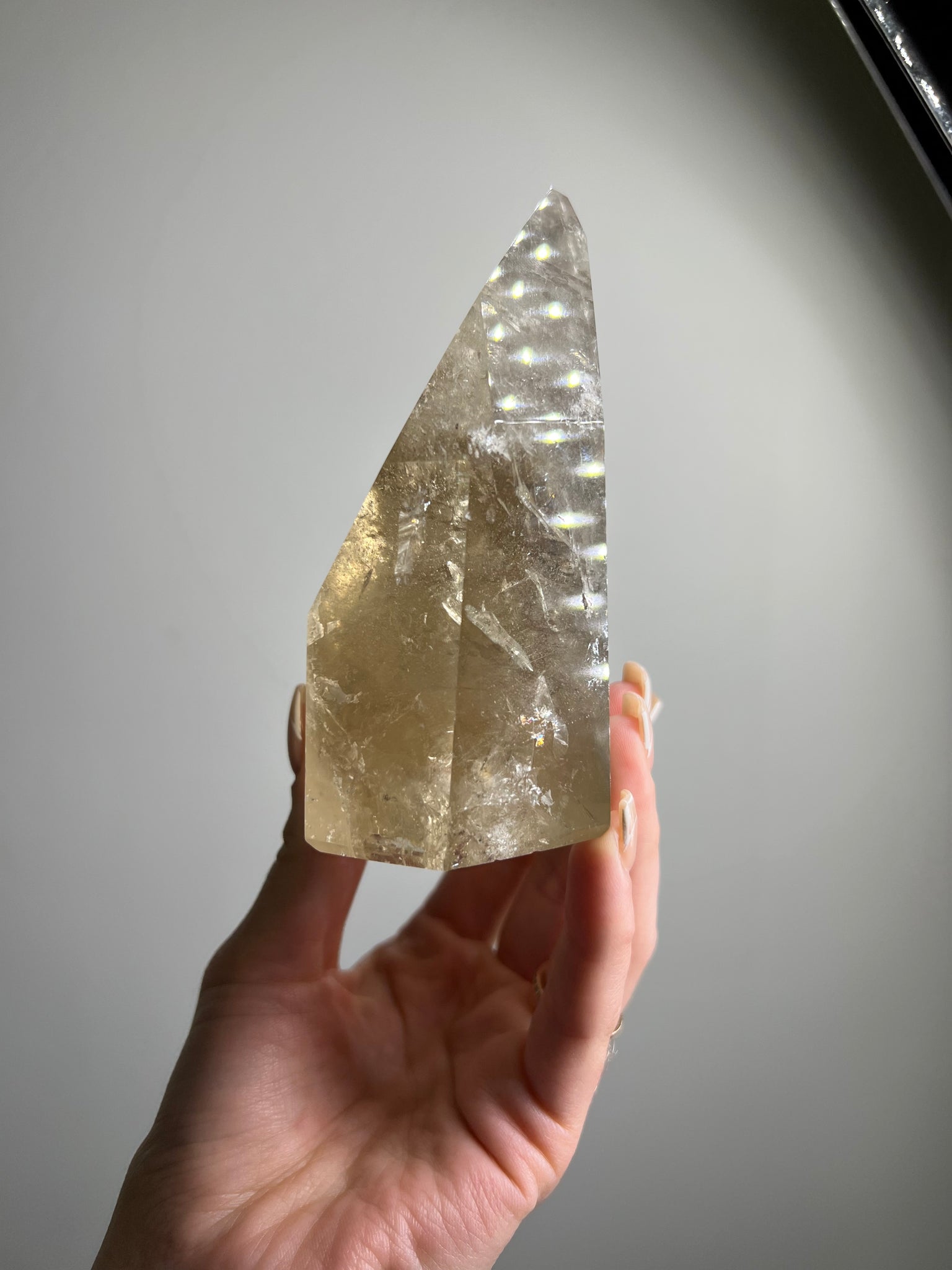 Natural Citrine Tower