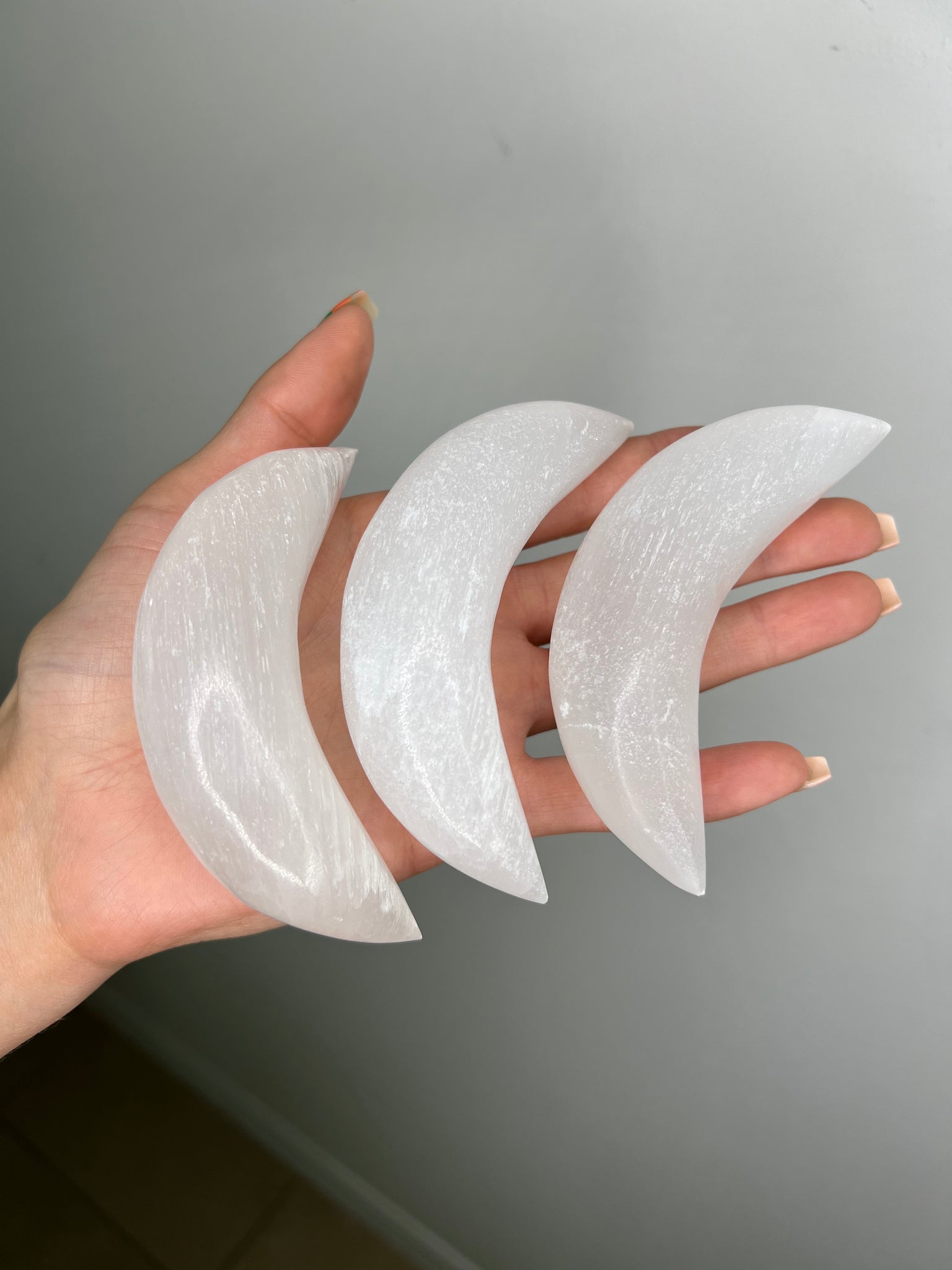 Satin Spar Moon