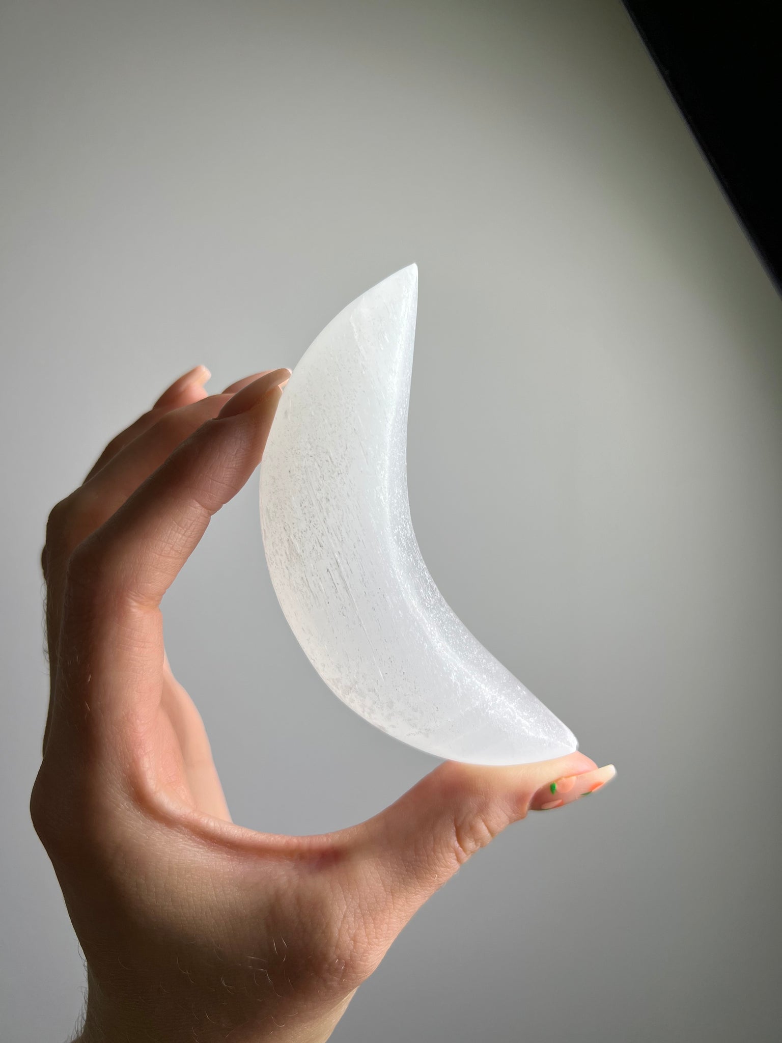 Satin Spar Moon