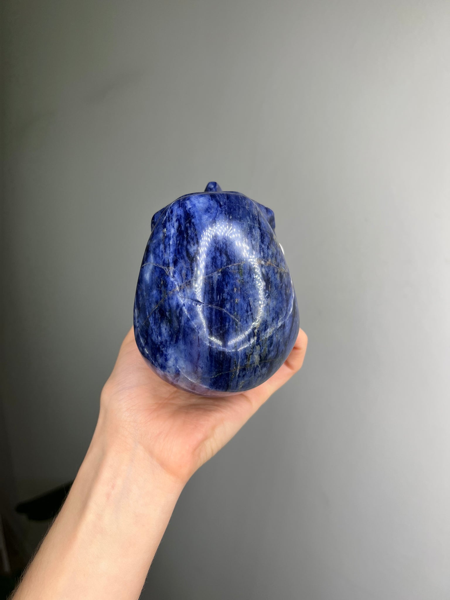 Sodalite Skull