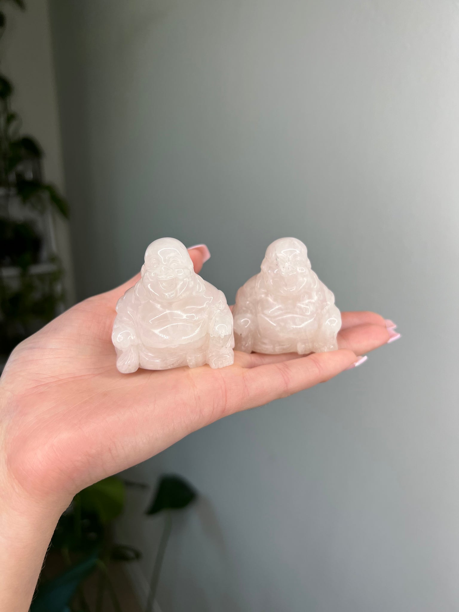 Rose Quartz Buddha