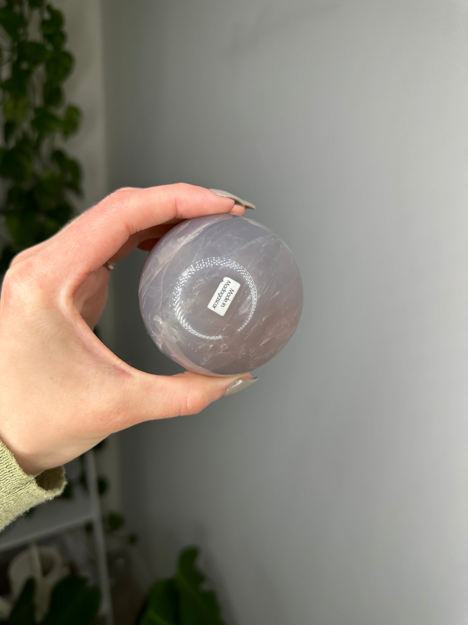 Blue Rose Quartz Sphere