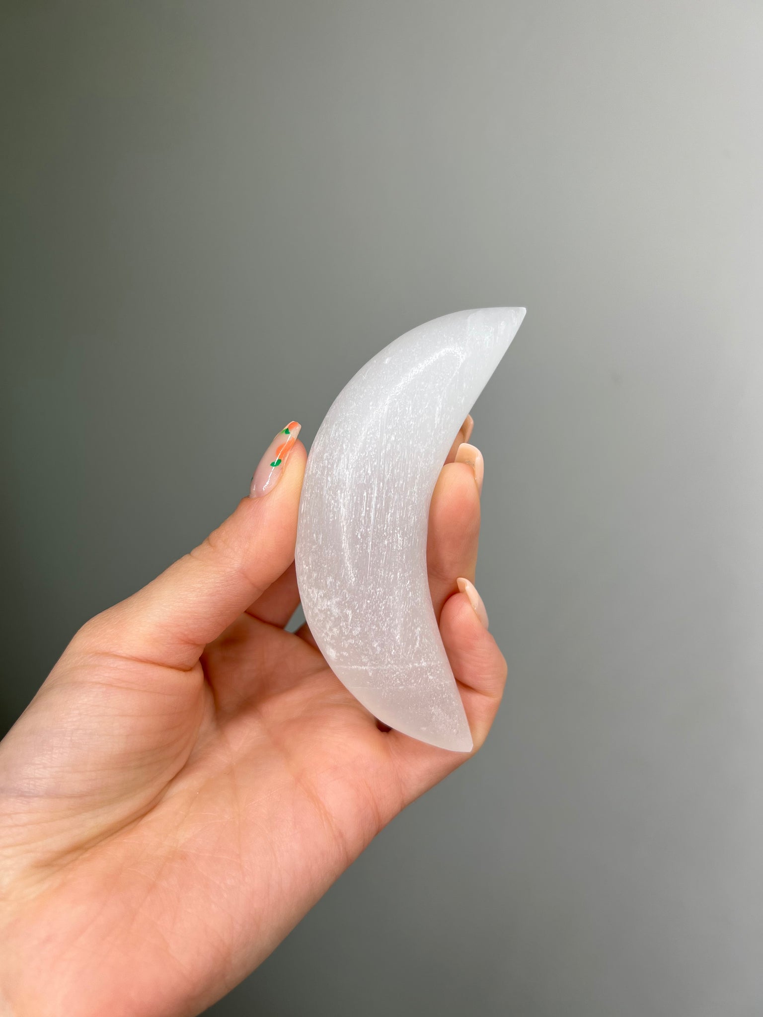 Satin Spar Moon
