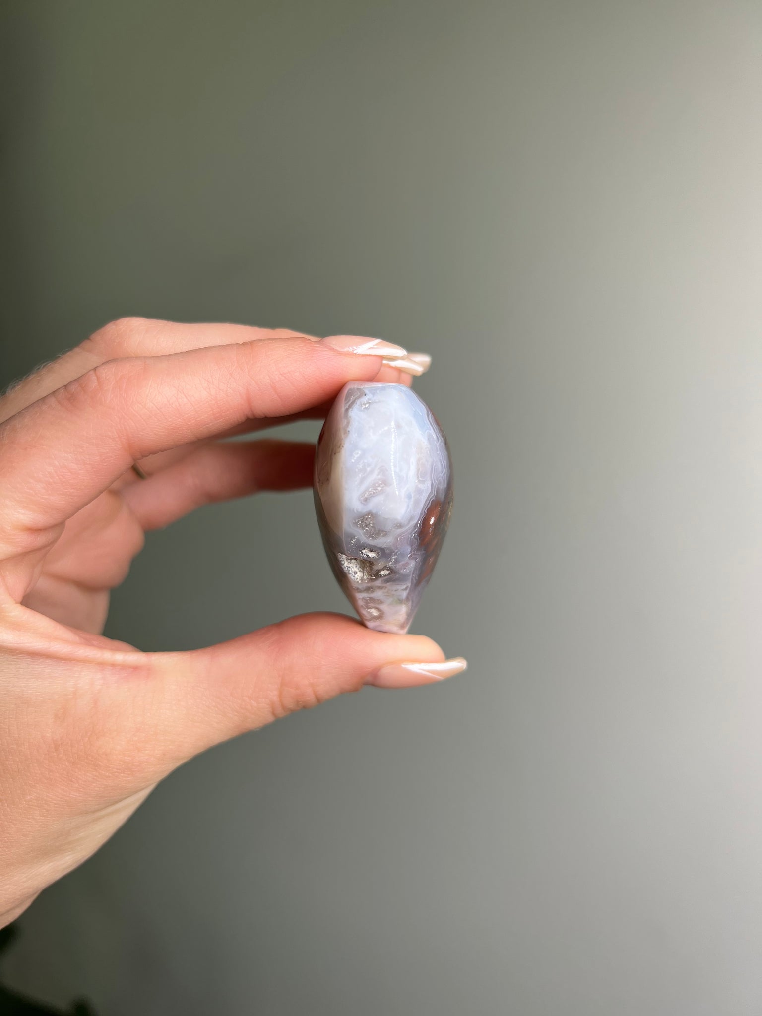 Scenic Agate Heart