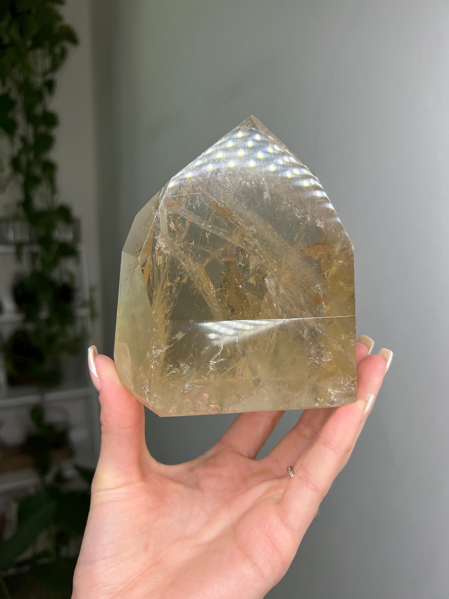 Natural Citrine Tower