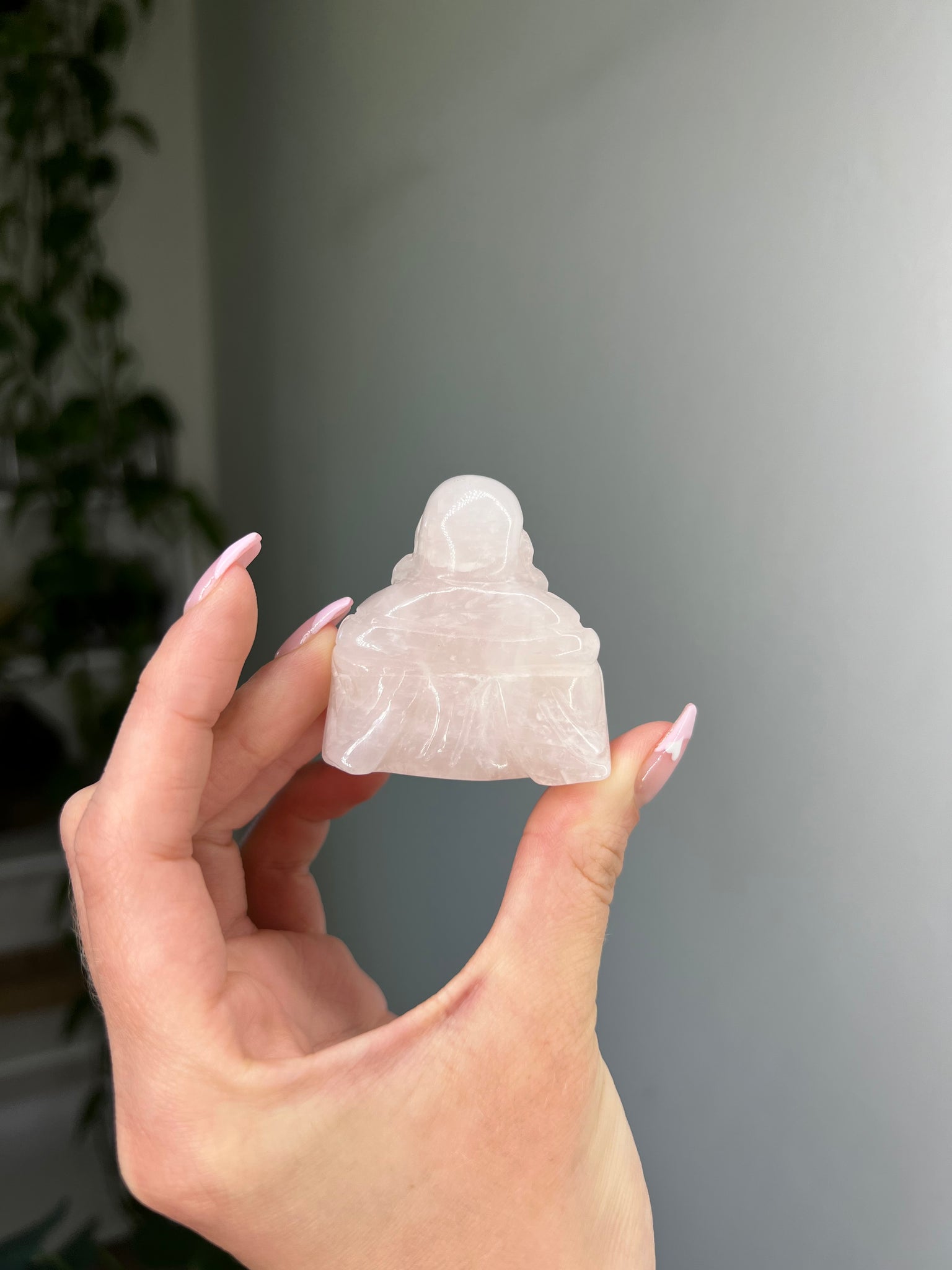 Rose Quartz Buddha