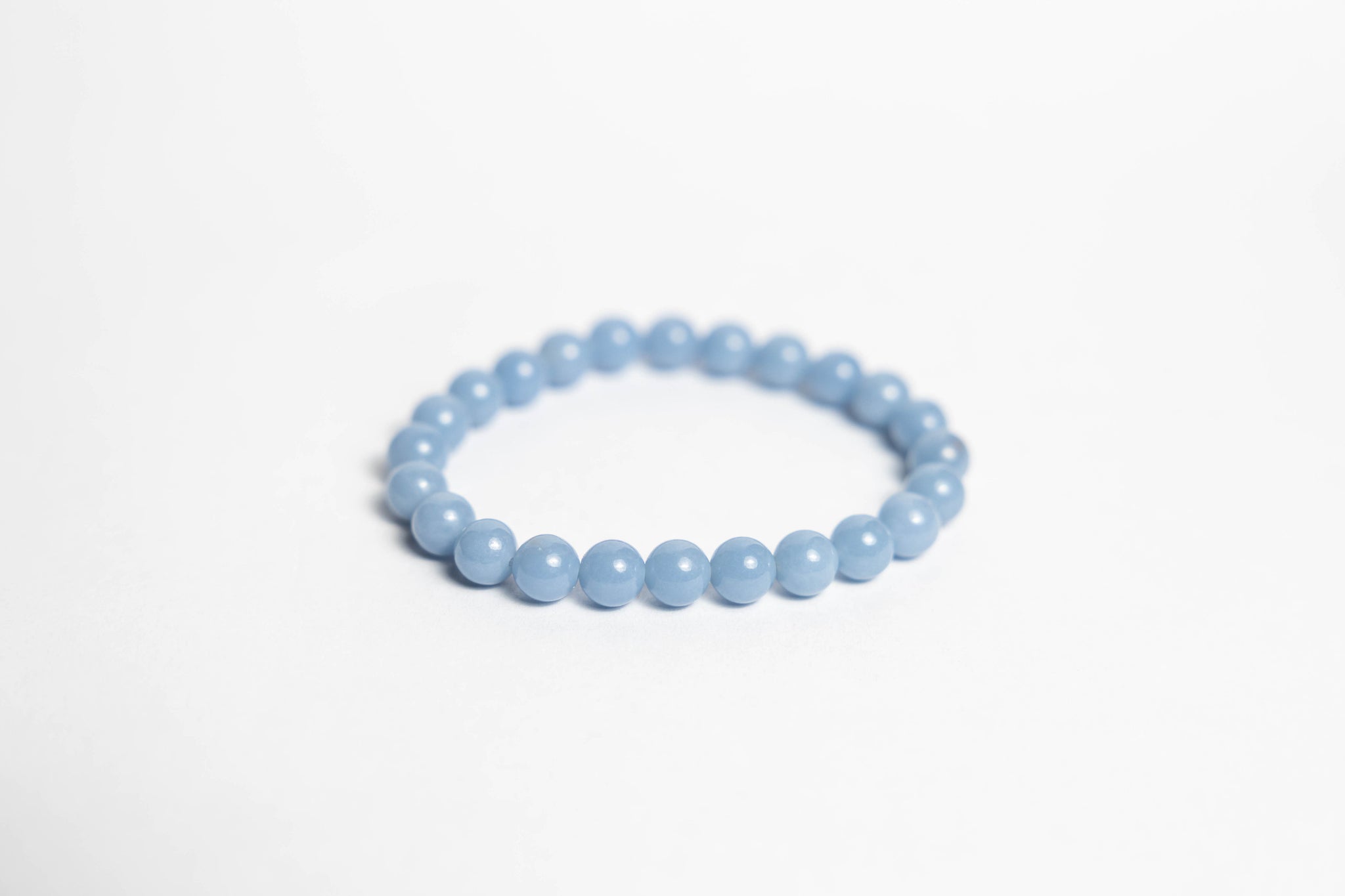 Angelite Bracelet - 8mm