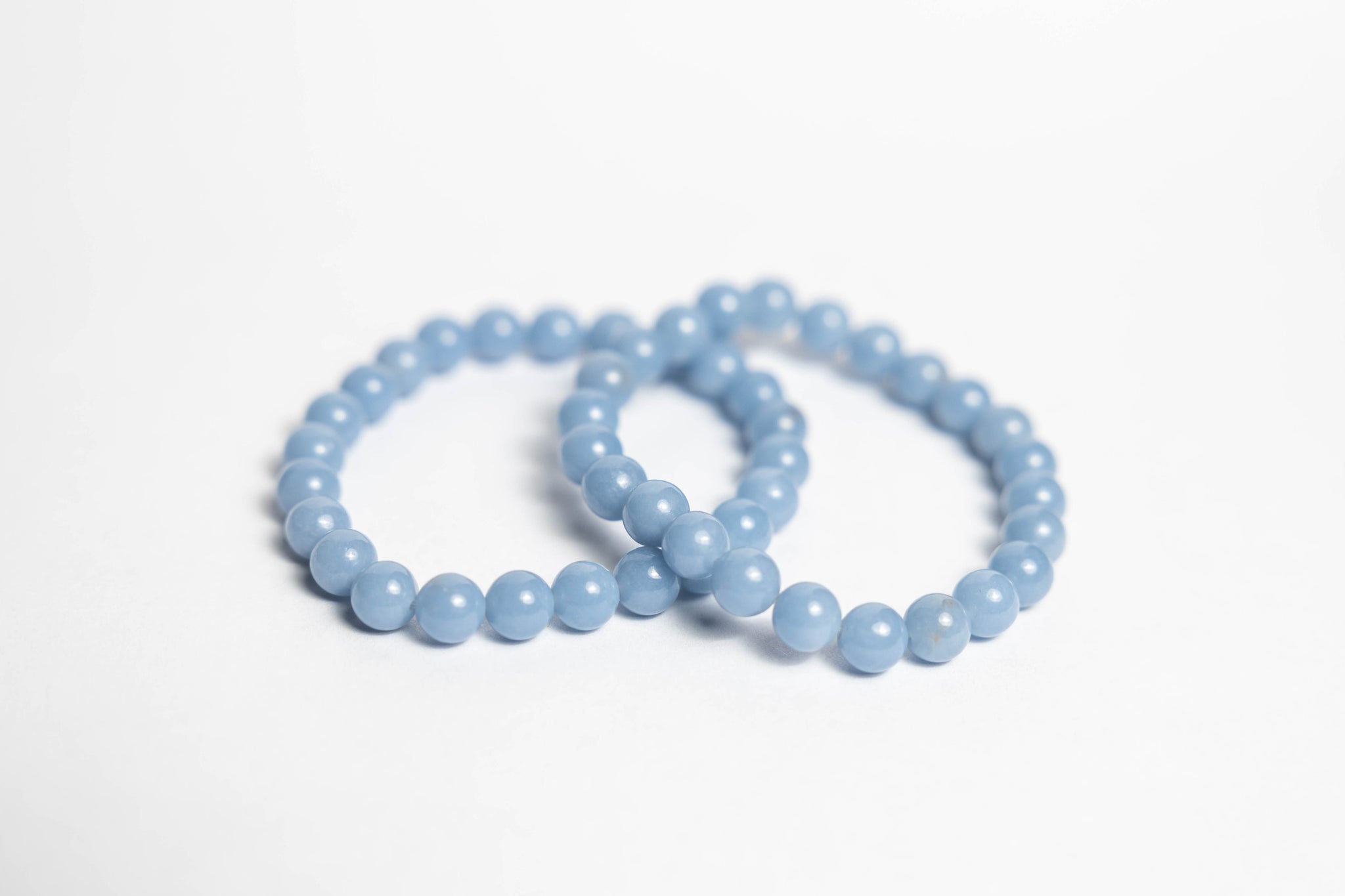 Angelite Bracelet - 8mm