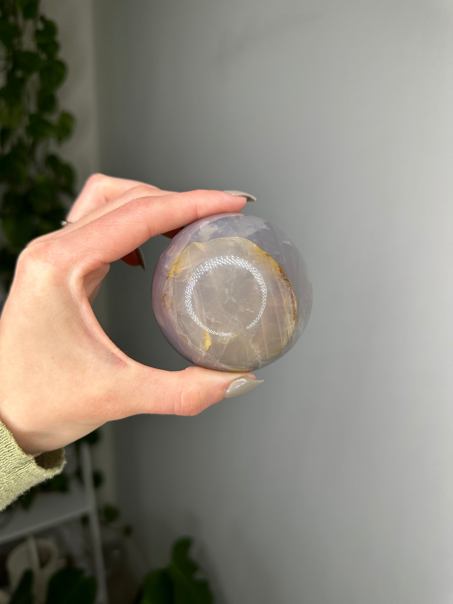 Blue Rose Quartz Sphere