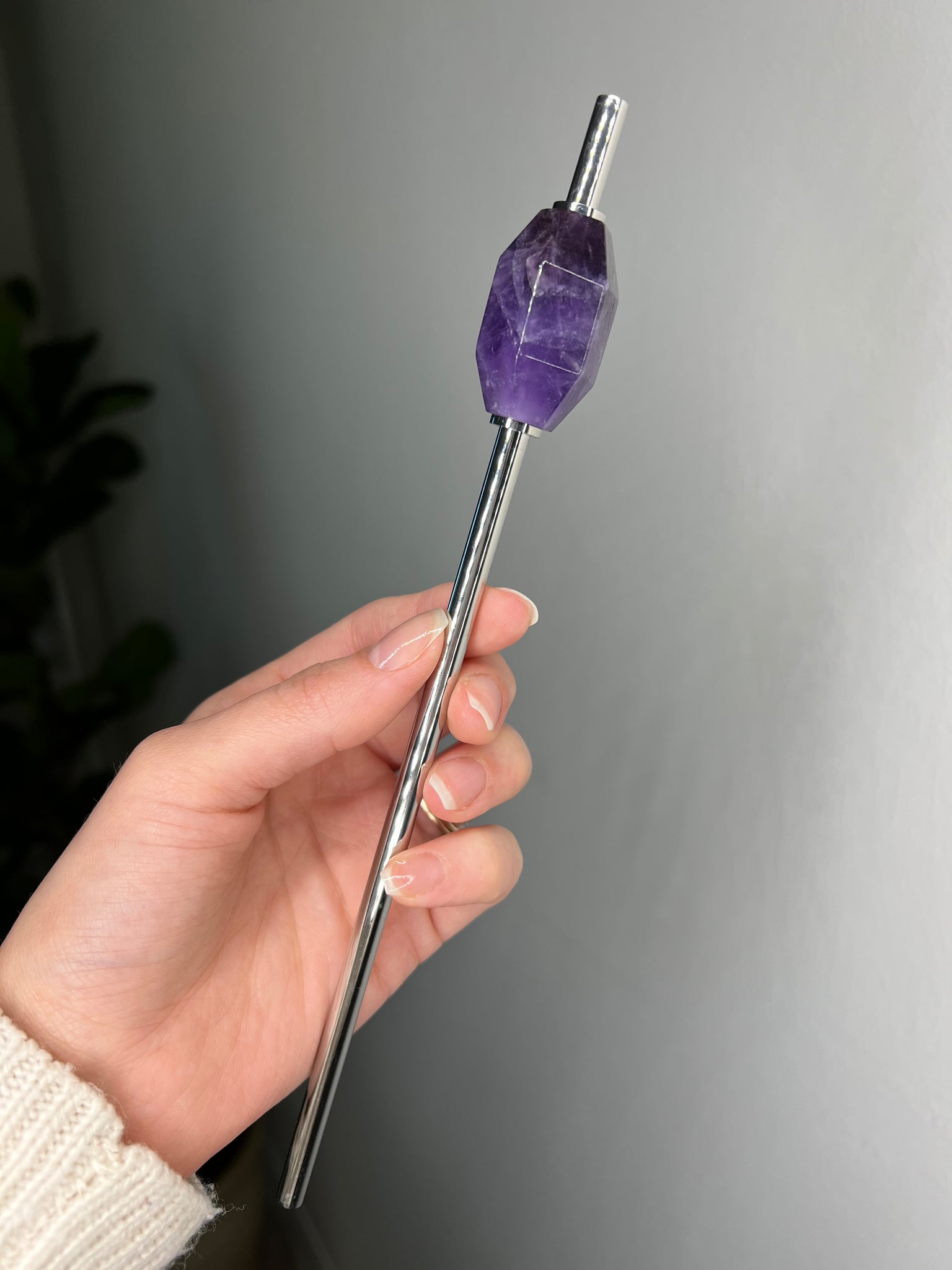 Amethyst Elixir Straw