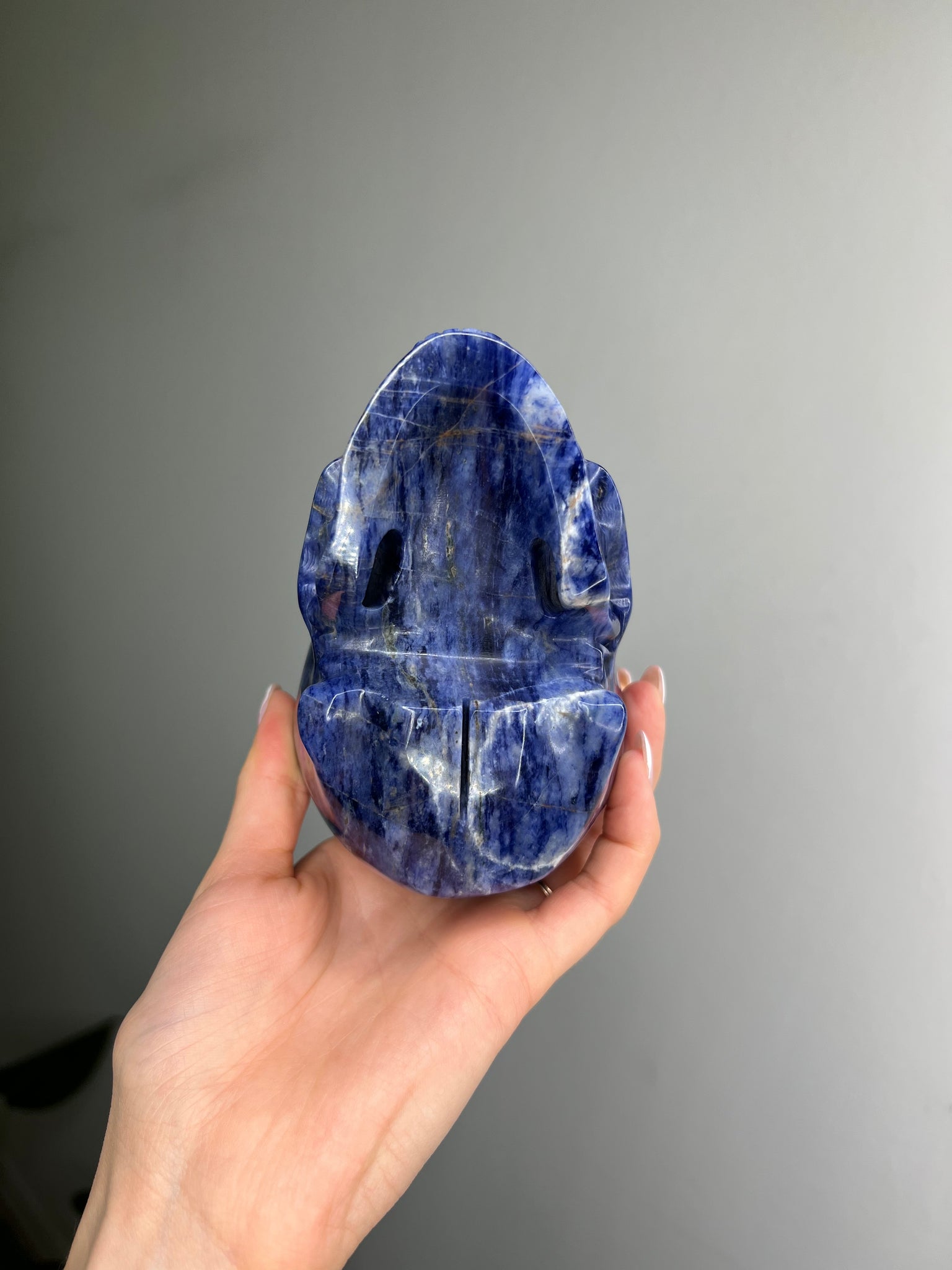 Sodalite Skull