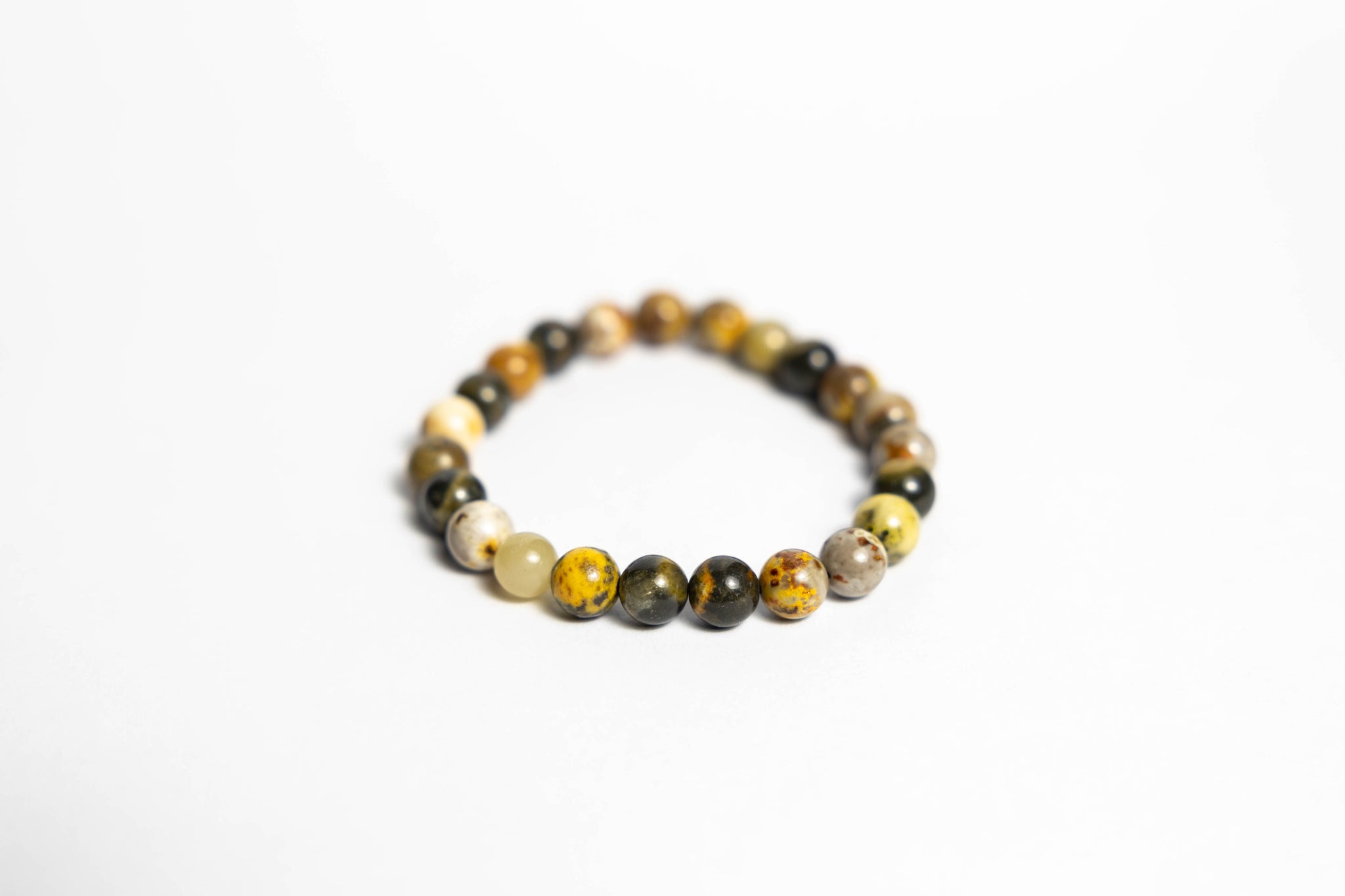 Bumble Bee Jasper Bracelet - 8mm