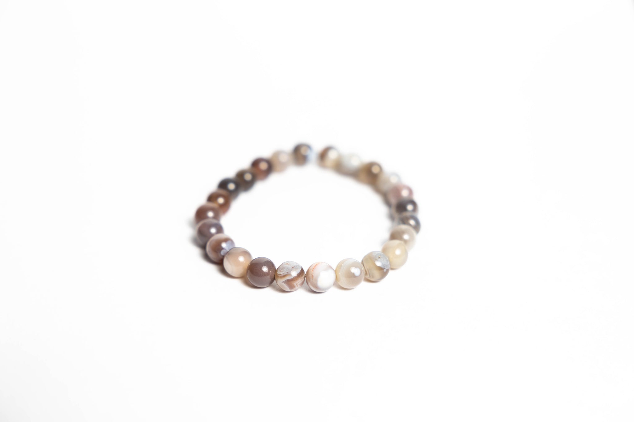 Botswana Agate Bracelet - 8mm