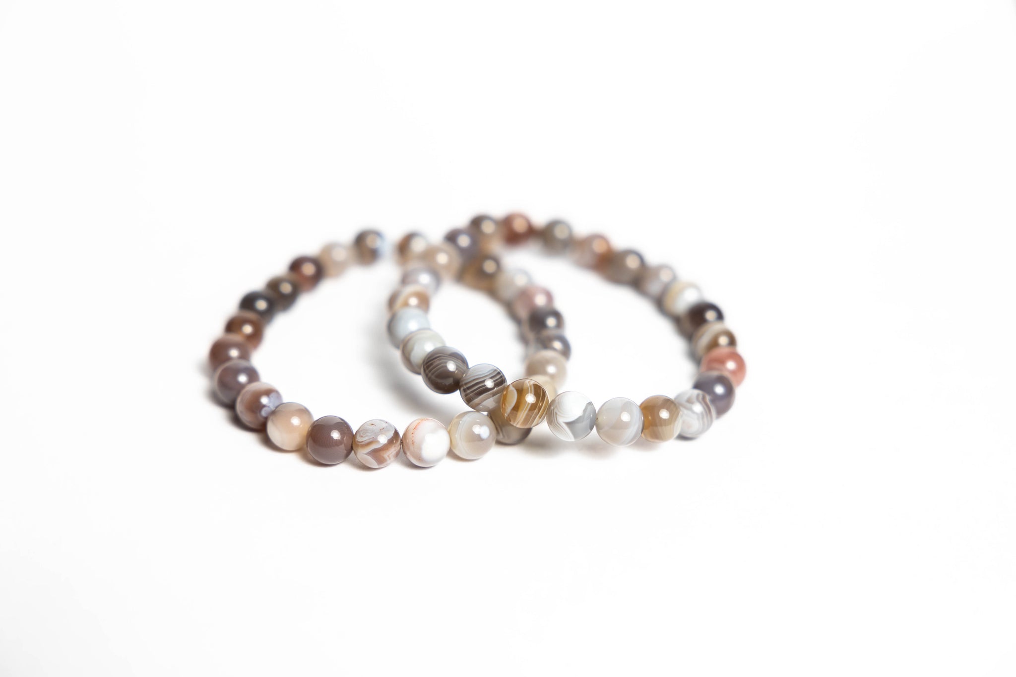Botswana Agate Bracelet - 8mm